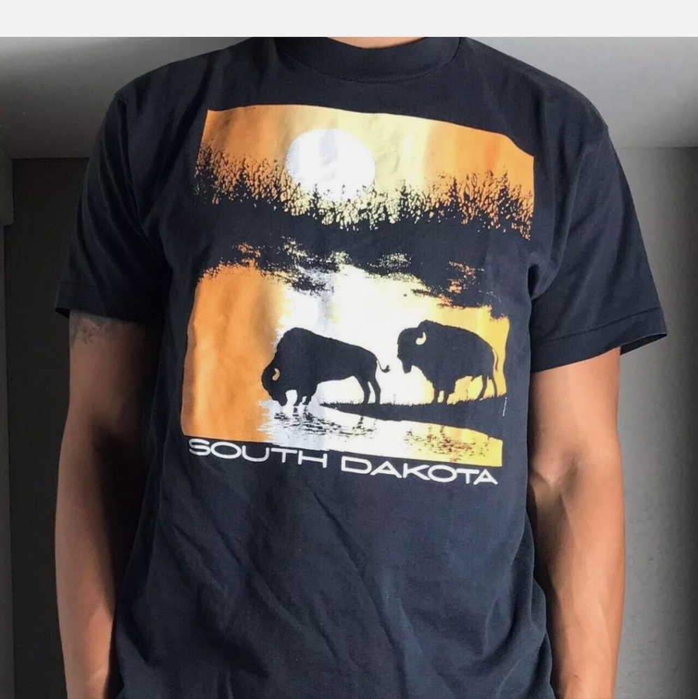 Vintage single Stitch screen stars best 90s South Dakota shirt size XL
